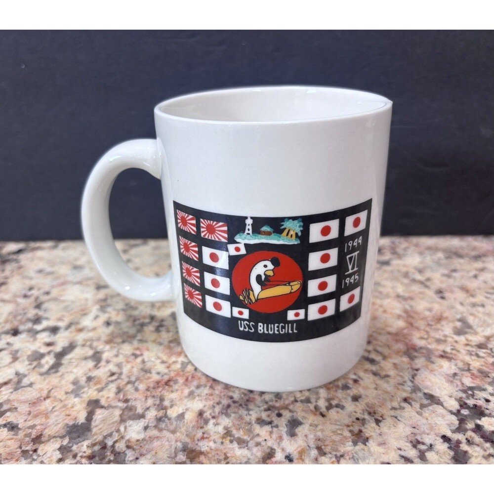 United States US Navy USS Bluegill Submarine Commemorative Coffee Mug Cup
